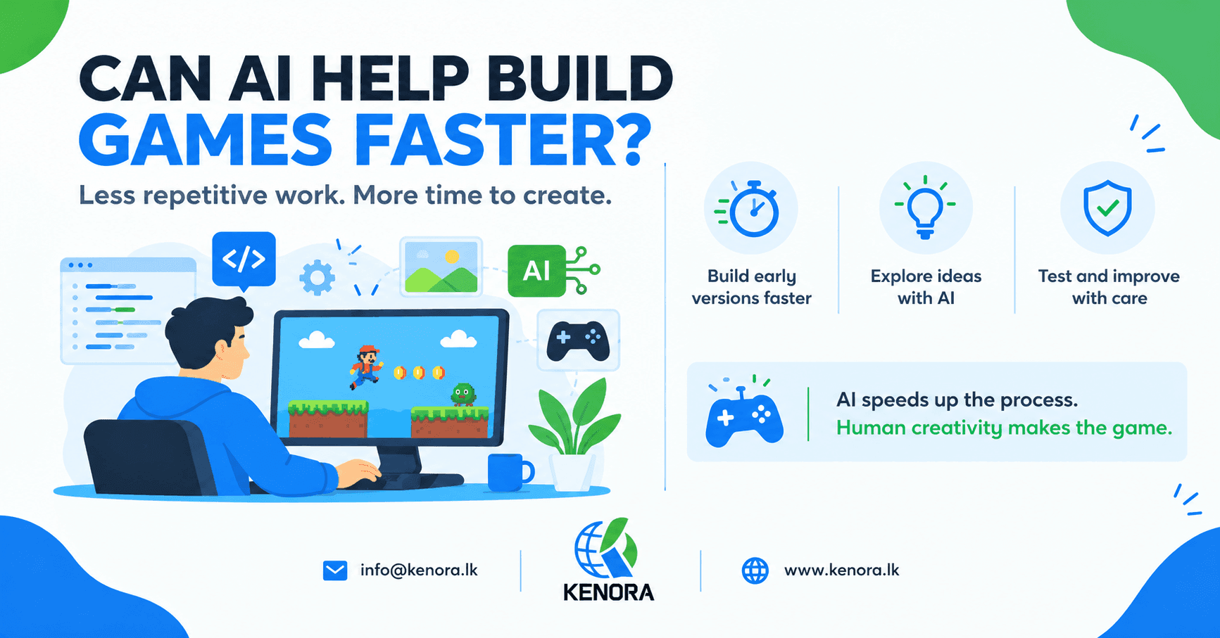 Can AI Help Developers Build Games Faster